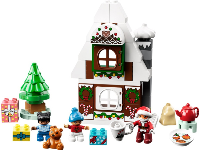 LEGO 10976 Пряничный домик Санты - фото4