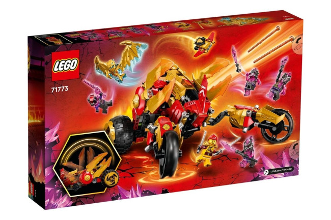 LEGO 71773 Золотой налетчик драконов Кая    - фото2