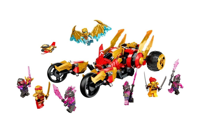 LEGO 71773 Золотой налетчик драконов Кая    - фото4