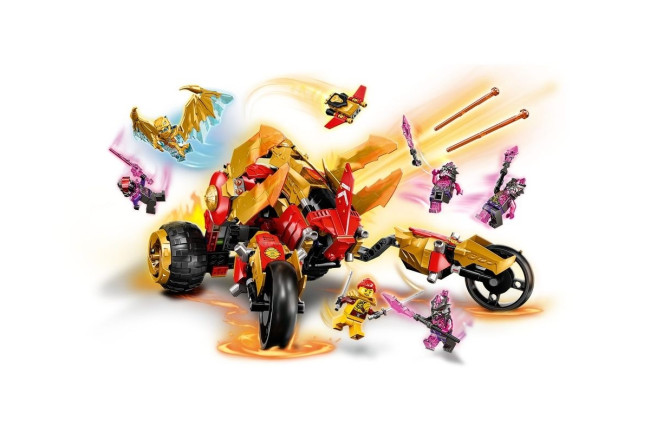 LEGO 71773 Золотой налетчик драконов Кая - фото3