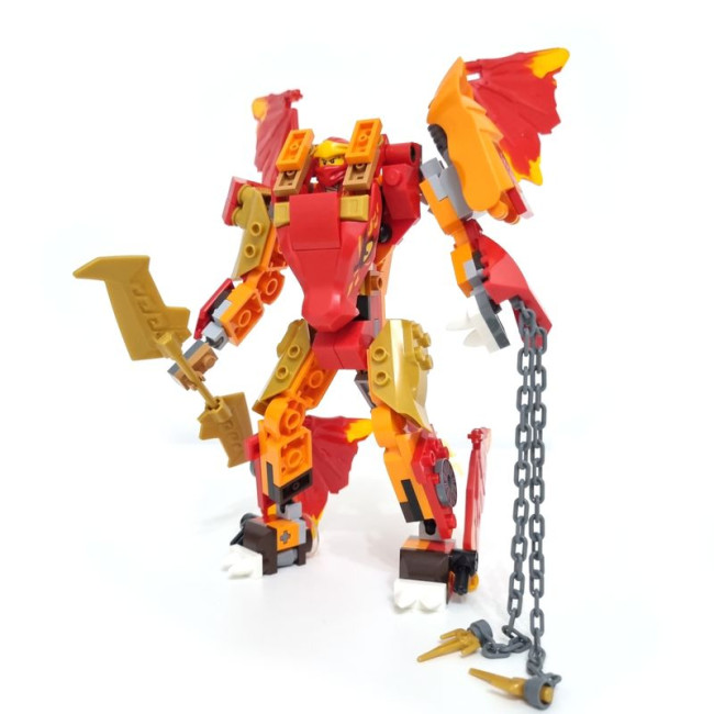 LEGO 71762  Огненный дракон Кая EVO  