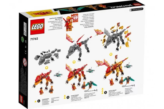 LEGO 71762  Огненный дракон Кая EVO   - фото2