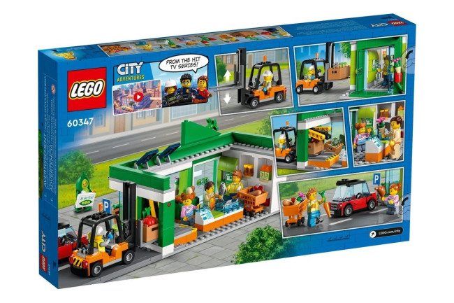 LEGO 60347 Продуктовый магазин    - фото2