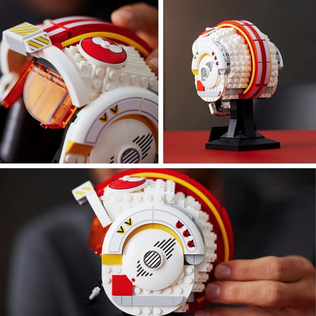 LEGO 75327 Шлем Люка Скайуокера (Красный-5)  