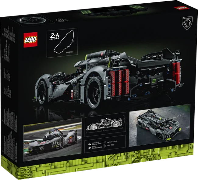 LEGO 42156 Гибридный гиперкар PEUGEOT 9X8 24H Le Mans