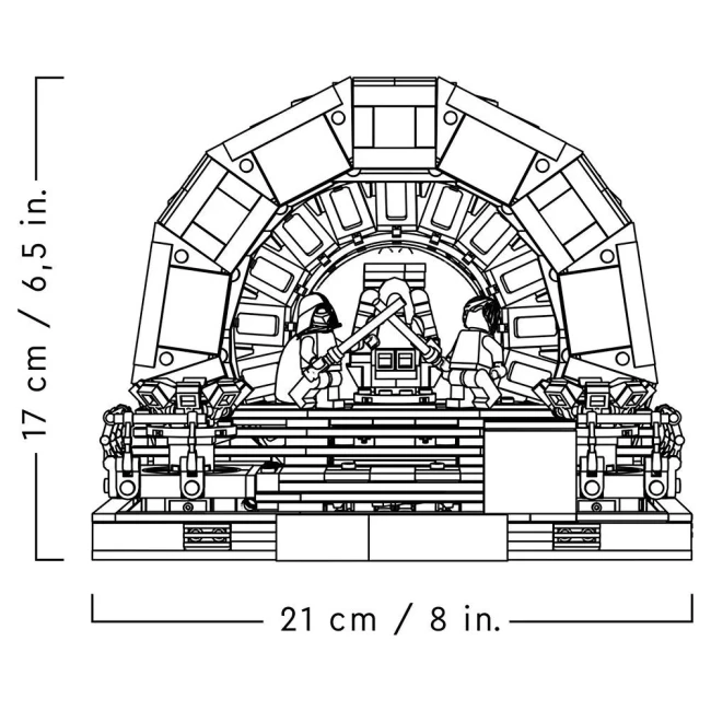 LEGO 75352 Тронный зал императора  