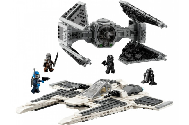 LEGO 75348 Мандалорский истребитель типа «Клык» против TIE-перехватчика  - фото3