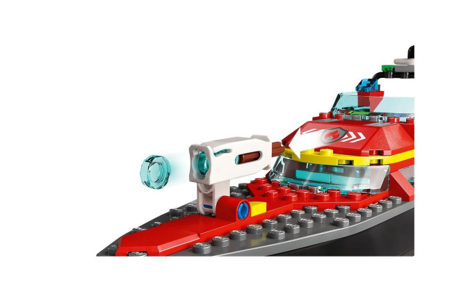 60373 Спасательный пожарный катер LEGO City - фото4