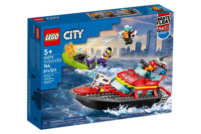 60373 Спасательный пожарный катер LEGO City
