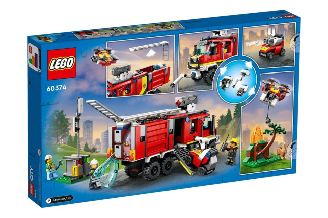 60374 Машина пожарного расчета LEGO City - фото2