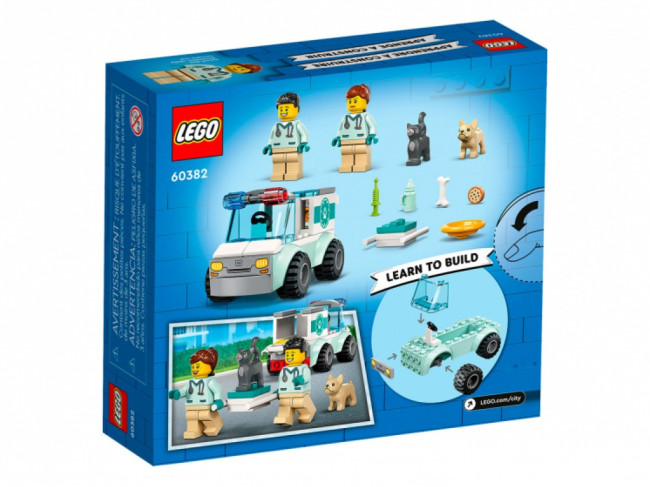 LEGO 60382 Ветеринарный фургон   - фото2
