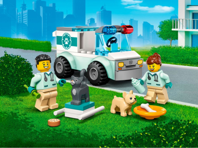 LEGO 60382 Ветеринарный фургон   - фото3