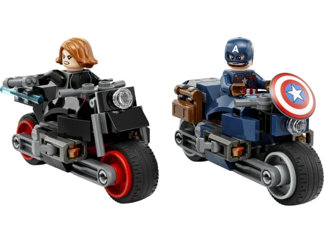 LEGO 76260 Черная вдова и мотоциклы Капитана Америки  - фото5