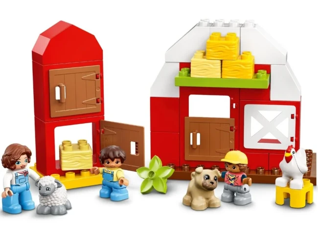 LEGO 10952 Уход за коровниками, тракторами и сельскохозяйственными животными 