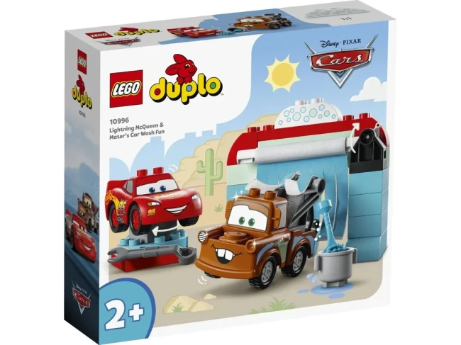 LEGO 10996 Развлечение Молнии Маккуина и Мэтра на автомойке  - фото