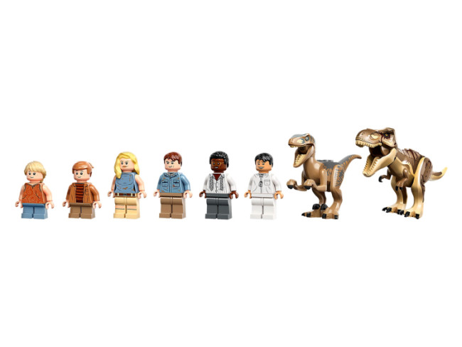 LEGO 76961 Центр для посетителей: Ти-рекс против Раптора  