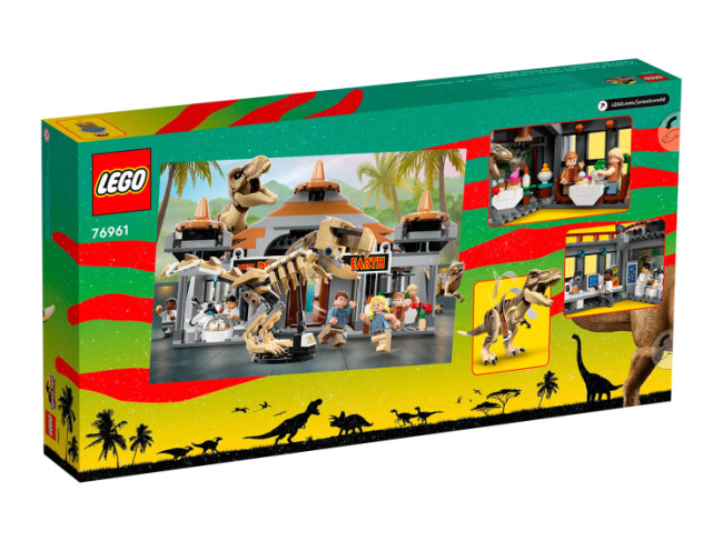 LEGO 76961 Центр для посетителей: Ти-рекс против Раптора  