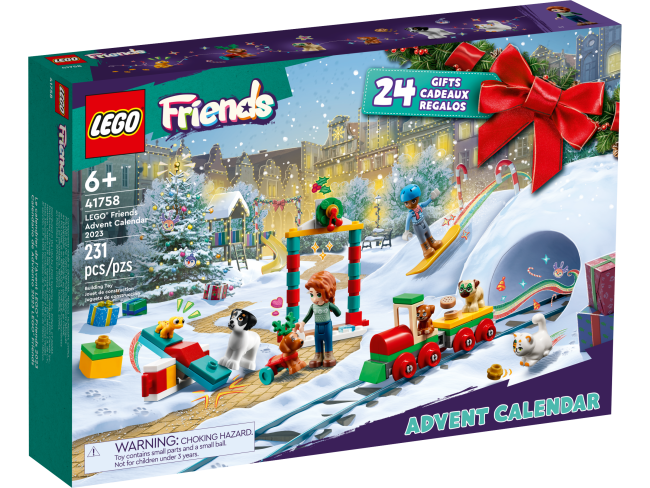 LEGO 41758 Адвент-календарь Friends 2023  - фото