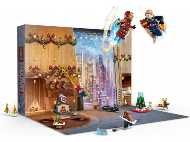 LEGO 76267 Адвент-календарь Marvel 2023   - фото3