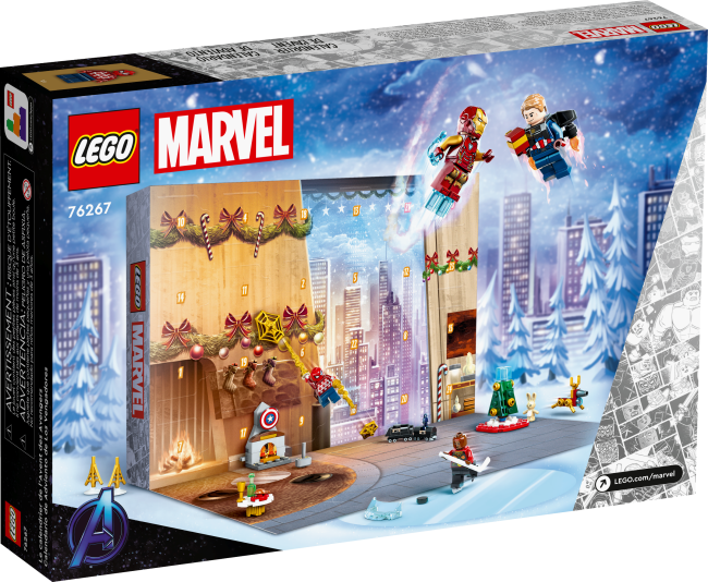 LEGO 76267 Адвент-календарь Marvel 2023   - фото2