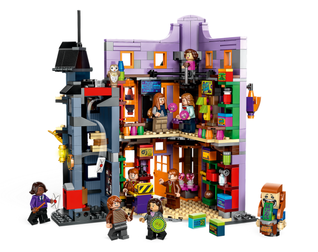 LEGO 76422 Косой переулок: Волшебные хрипы Уизли    - фото3