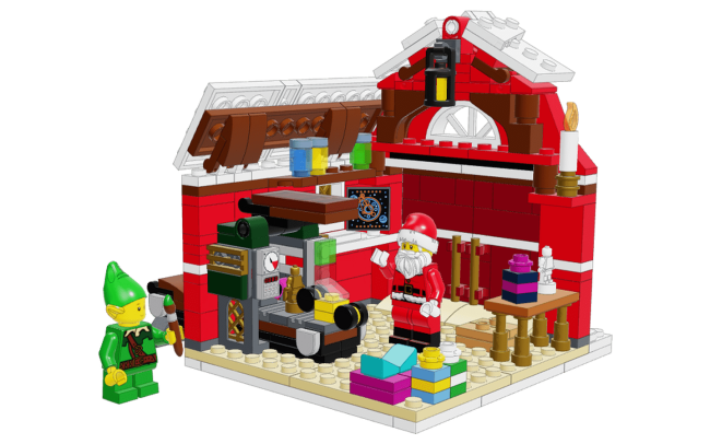 LEGO 40565 Мастерская Деда Мороза  - фото8