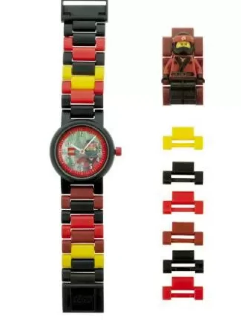 8021117 LEGO Наручные часы  Ninjago Movie  Kai с минифигуркой - фото5