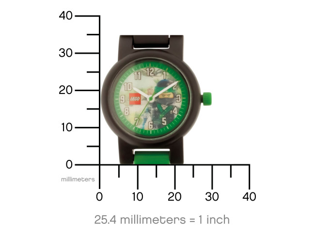8021100 Наручные часы Ninjago Movie Lloyd с минифигуркой