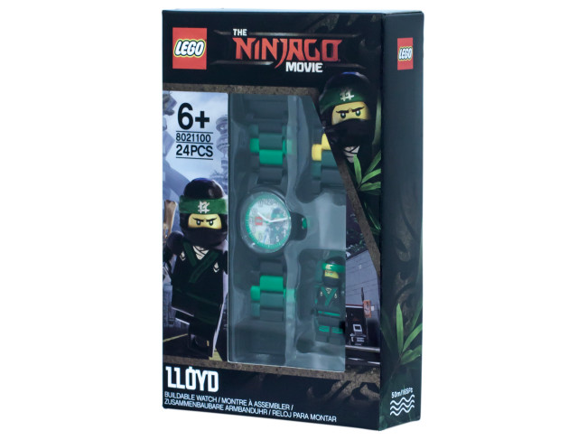 8021100 Наручные часы Ninjago Movie Lloyd с минифигуркой - фото