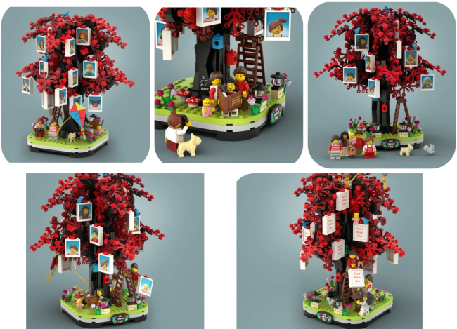 LEGO 21346 Семейное дерево - фото8