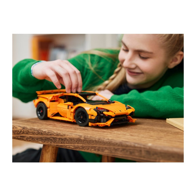 LEGO Technic 42196 Lamborghini Huracan Tecnica Orange - фото8