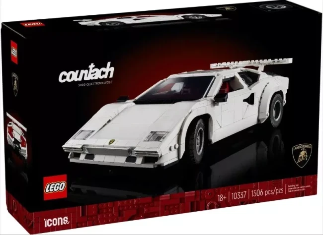 LEGO 10337 Lamborghini Countach 5000 Quattrovalvole - фото