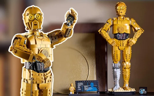 LEGO 75398 C-3PO - фото6