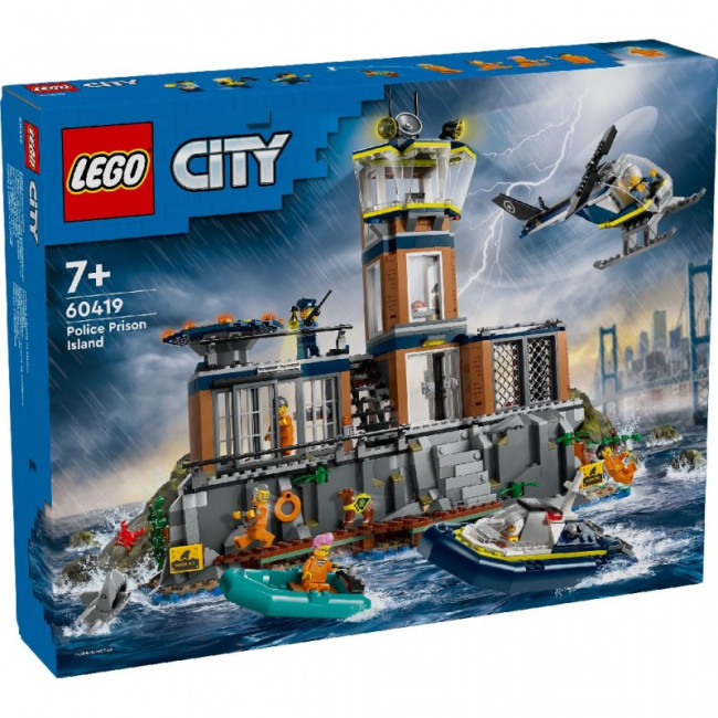 60419 Полицейская тюрьма на острове LEGO City - фото