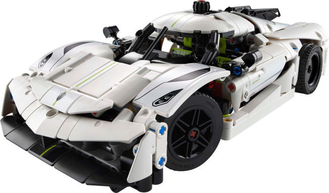 LEGO 42184 Белый гиперкар Koenigsegg Jesko Absolut  - фото4