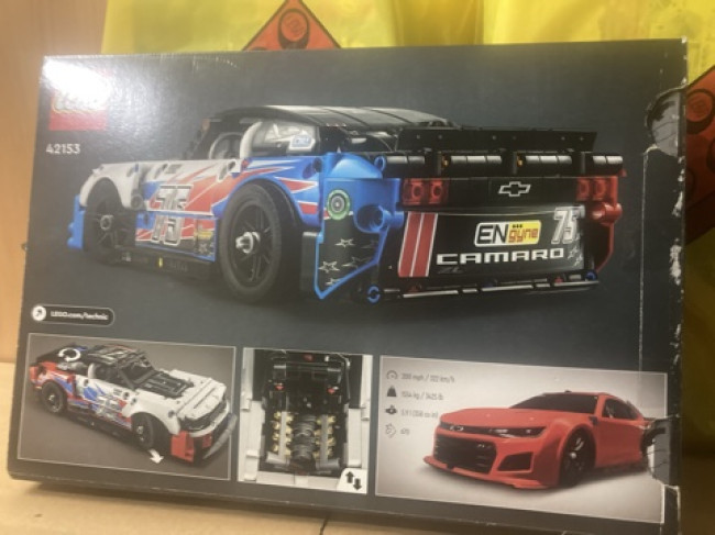 42153 Шевроле Камаро ZL1 нового поколения NASCAR LEGO Technic Уценка - фото3