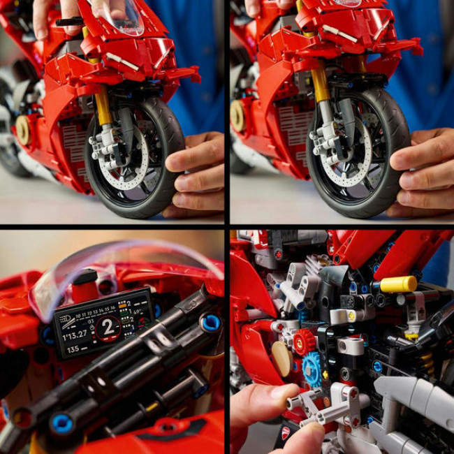 LEGO 42202 Мотоцикл Ducati Panigale V4 S - фото10