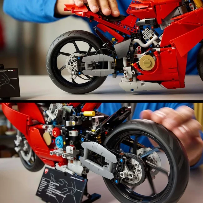 LEGO 42202 Мотоцикл Ducati Panigale V4 S - фото8