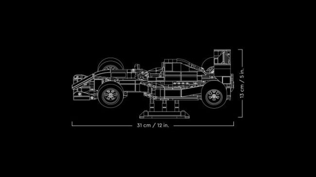 LEGO 10353 Williams Racing FW14B Найджела Мэнселла  - фото9