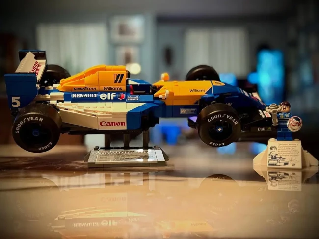 LEGO 10353 Williams Racing FW14B Найджела Мэнселла  - фото10