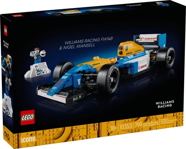 LEGO 10353 Williams Racing FW14B Найджела Мэнселла  - фото