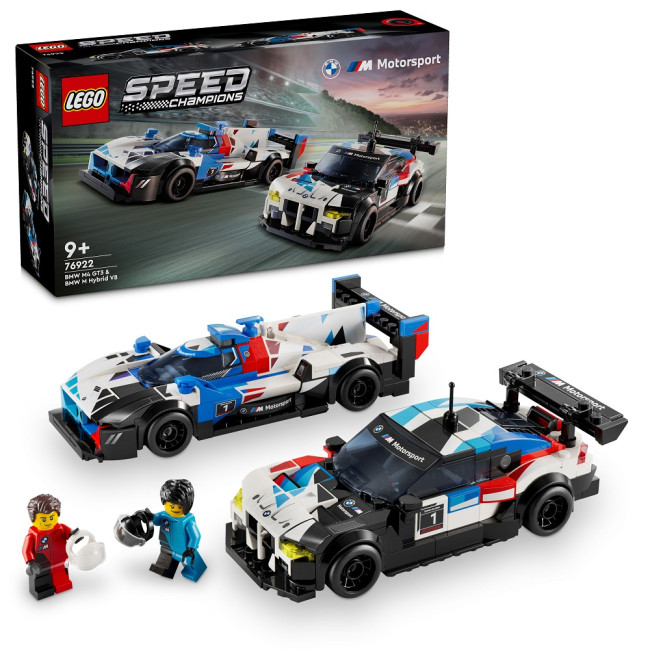 76922 BMW M4 GT3 и M Hybrid V8 LEGO Speed Champions - фото3
