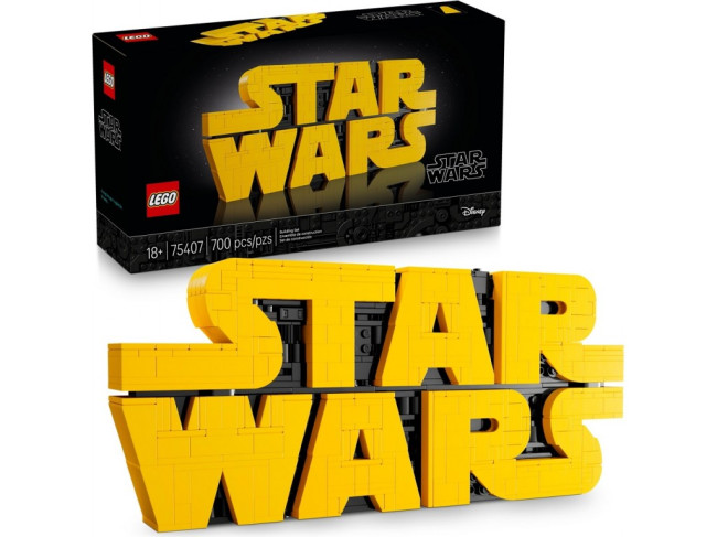 LEGO 75407 Логотип Star Wars из кубиков   - фото3