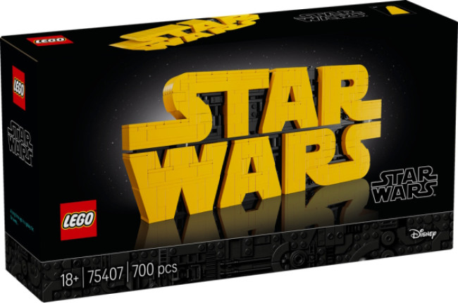 LEGO 75407 Логотип Star Wars из кубиков   - фото
