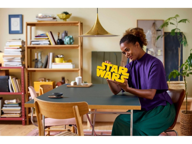 LEGO 75407 Логотип Star Wars из кубиков   - фото5