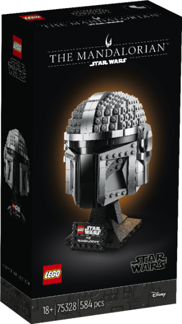  LEGO 75328 Шлем Мандалорца - фото