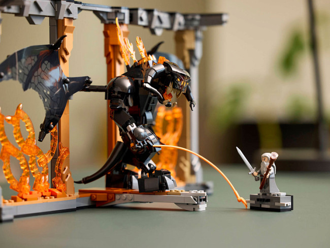 LEGO 10367 Книжный уголок Властелин колец Балрог    - фото8