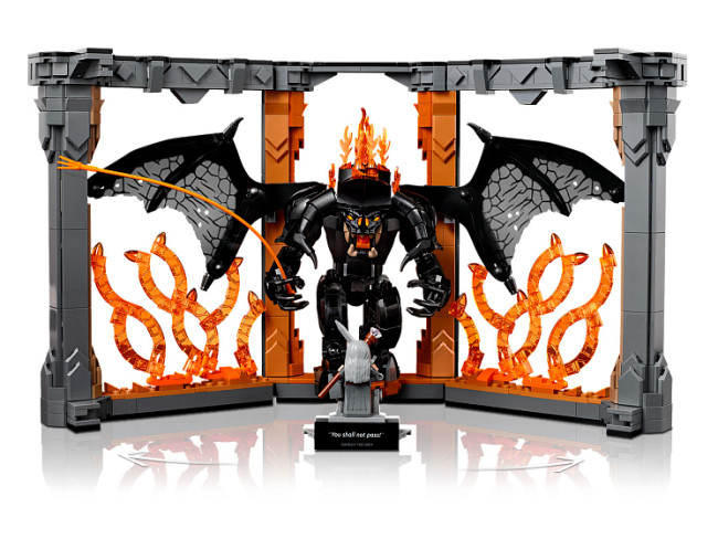 LEGO 10367 Книжный уголок Властелин колец Балрог    - фото4