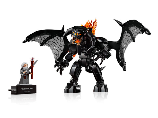 LEGO 10367 Книжный уголок Властелин колец Балрог    - фото7