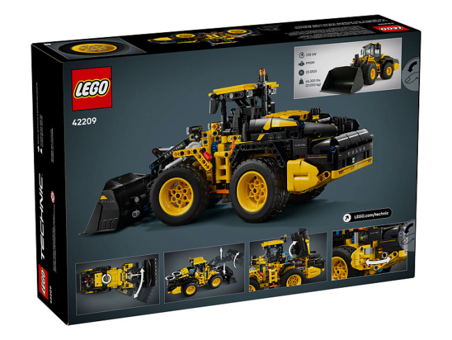 LEGO 42209 Электрический колесный погрузчик Volvo L120   - фото2